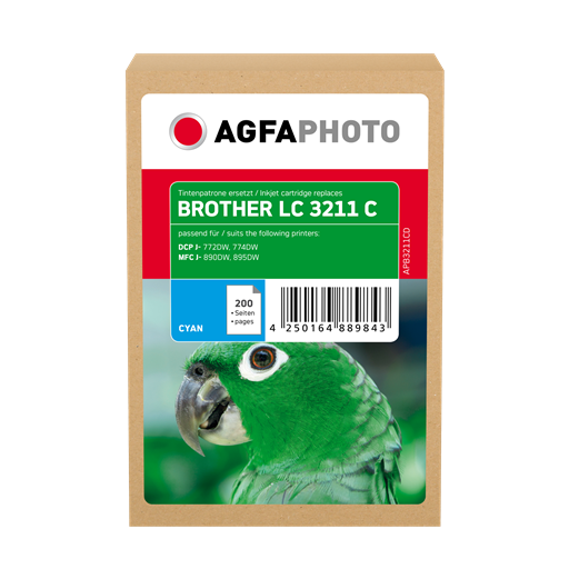 Agfa Photo Cartuccia d'inchiostro ciano APB3211CD