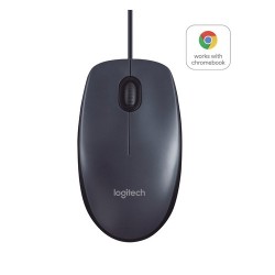 Logitech B100 mouse Ambidestro USB tipo A Ottico 800 DPI