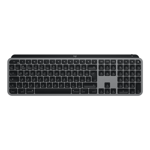 Logitech MX Keys f/ Mac tastiera RF senza fili + Bluetooth QWERTZ Tedesco Grigio