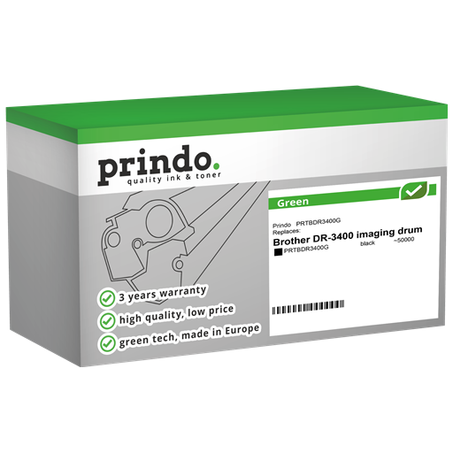 Prindo Tamburo nero PRTBDR3400G