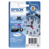 Epson Alarm clock 27XL DURABrite Ultra cartuccia d'inchiostro 1 pz Originale Resa elevata XL Ciano Magenta Giallo