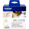 Brother DK-11218 Round Labels Bianco