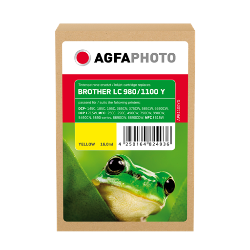 Agfa Photo Cartuccia d'inchiostro giallo APB123YD